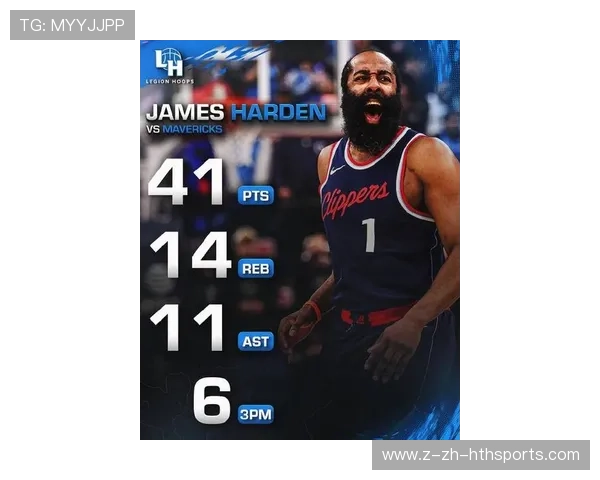 哈登41+三双抢眼,球场上的不老传奇再现 哈登41+三双抢眼,球场上的不老传奇再现